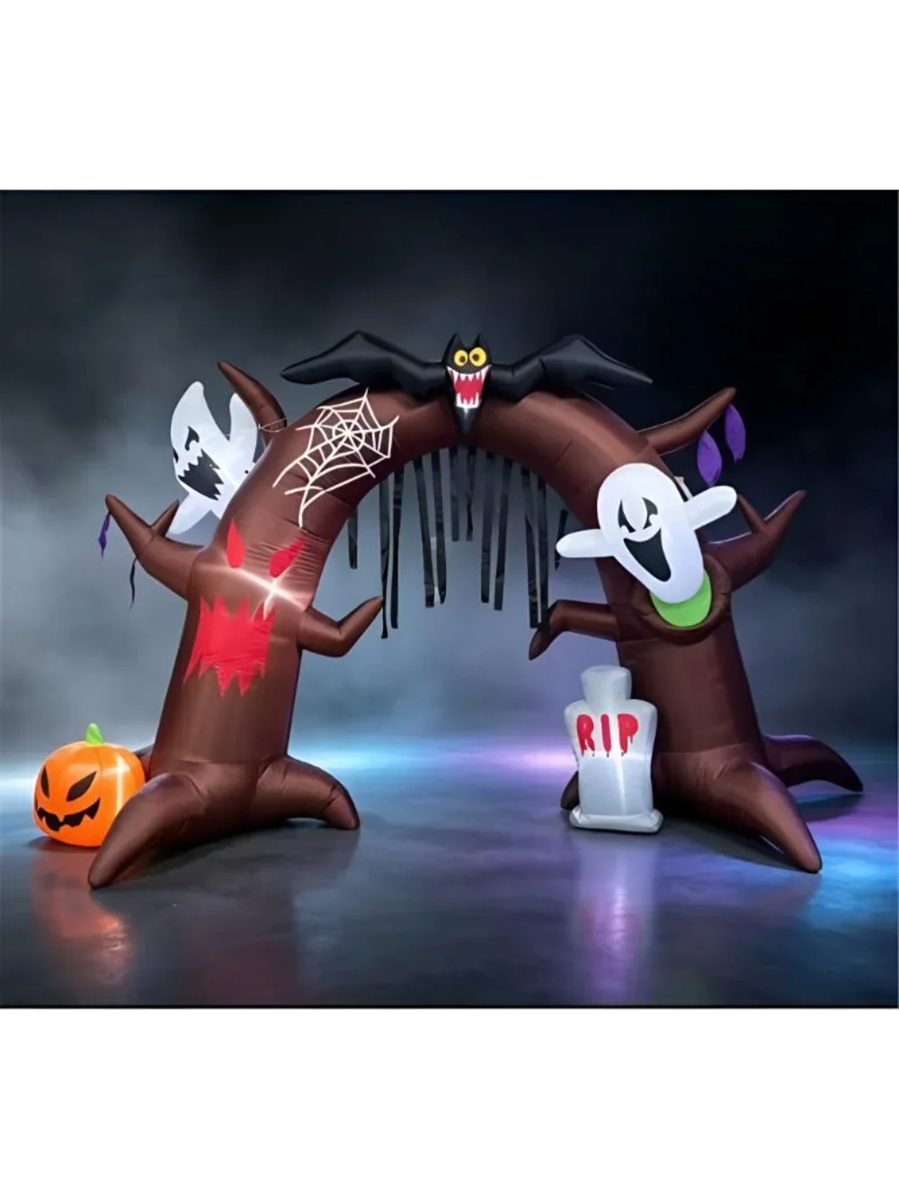 9FT Gaint Halloween Inflatable Outdoor Decorations Halloween Gateway Arch